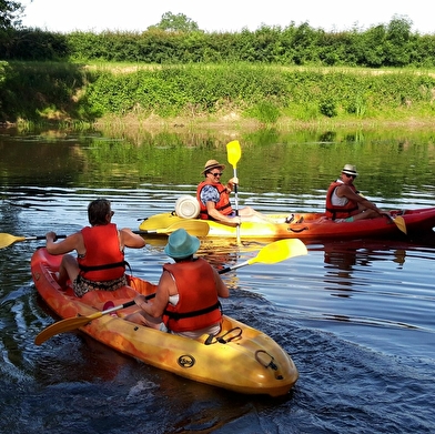 Location de canoë au camping des 2 Rives