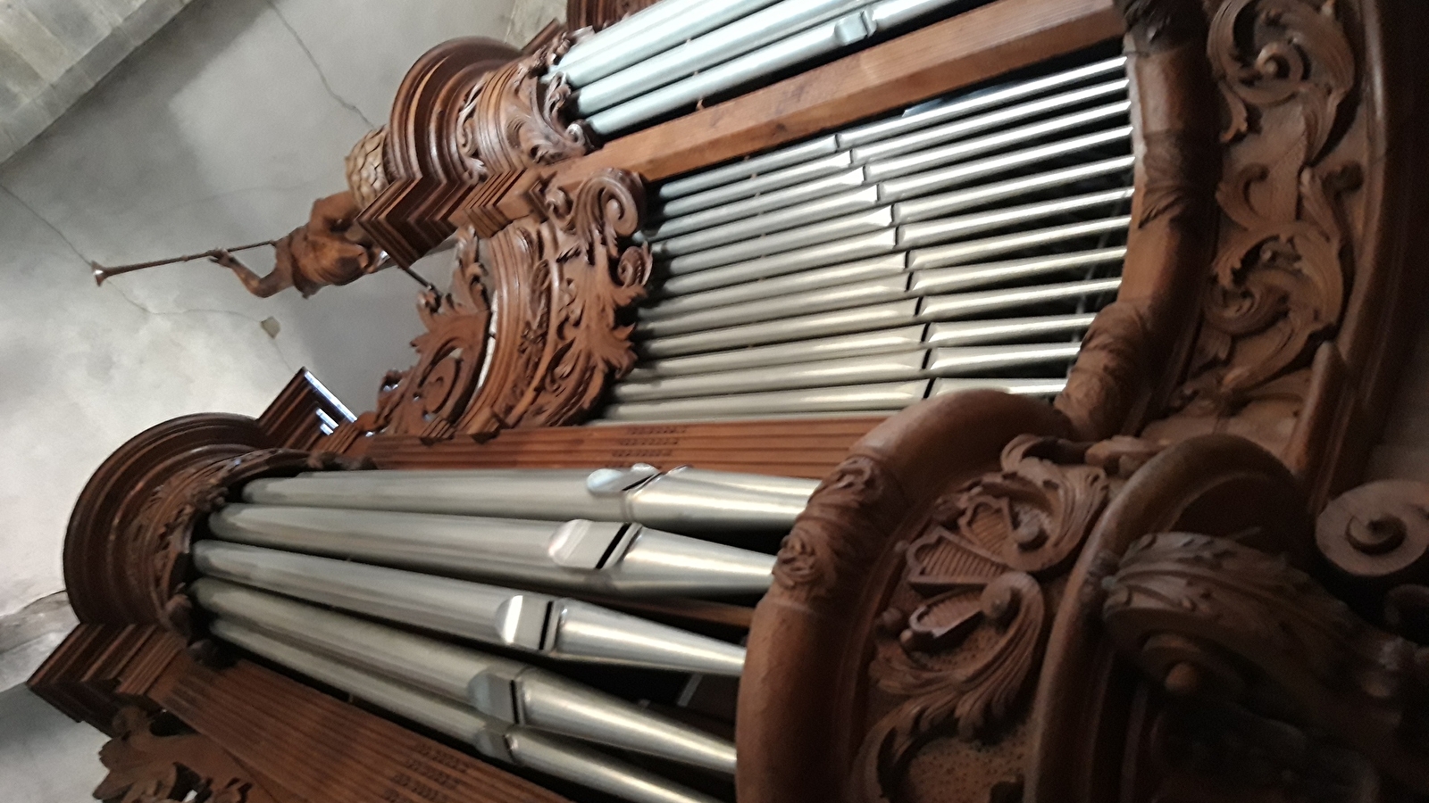 Visite de l'orgue