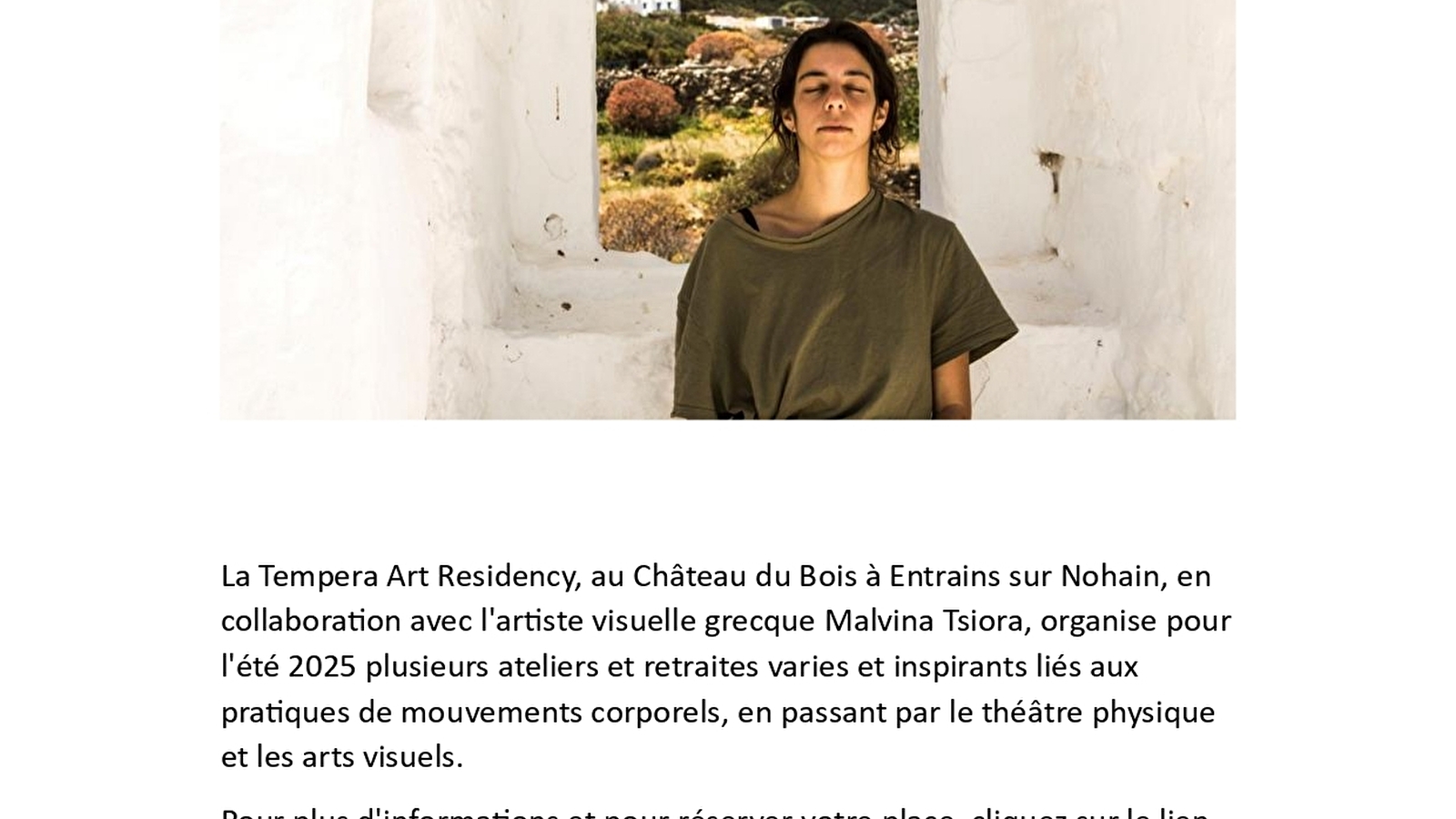 Atelier « Dreams of Vacancy & Active Imagination »