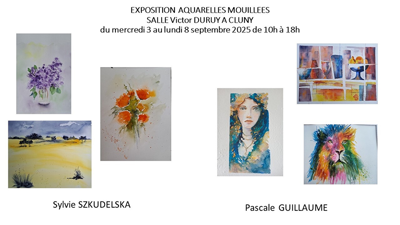 Exposition d'aquarelles