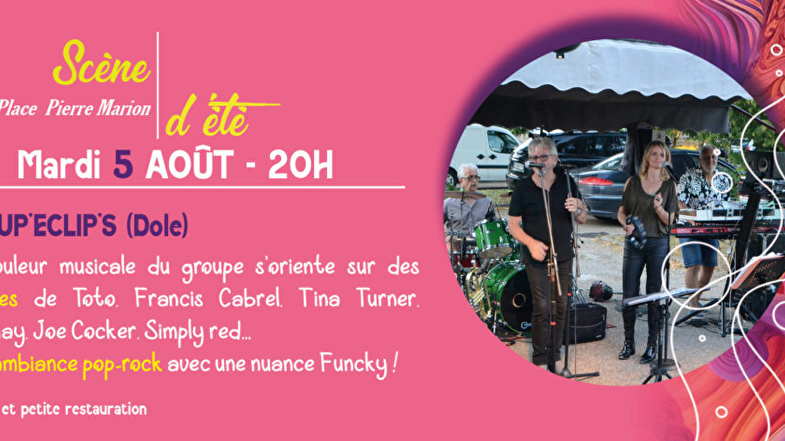 Concert de « Group' Éclip's »