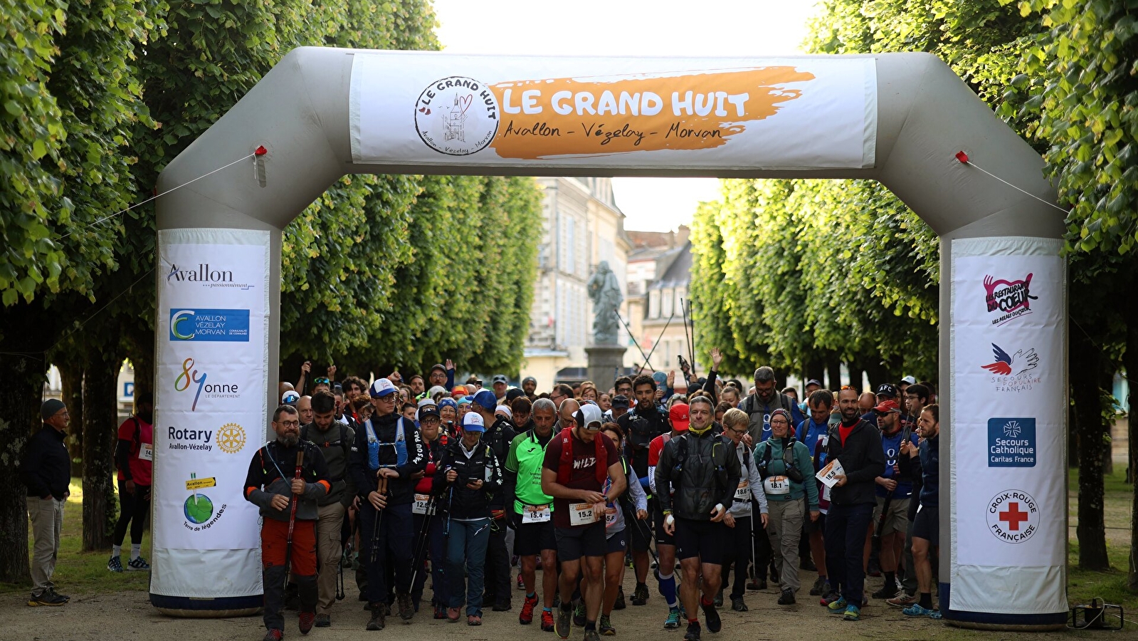 Le Grand Huit - Marche Solidaire en relais au cœur du Morvan