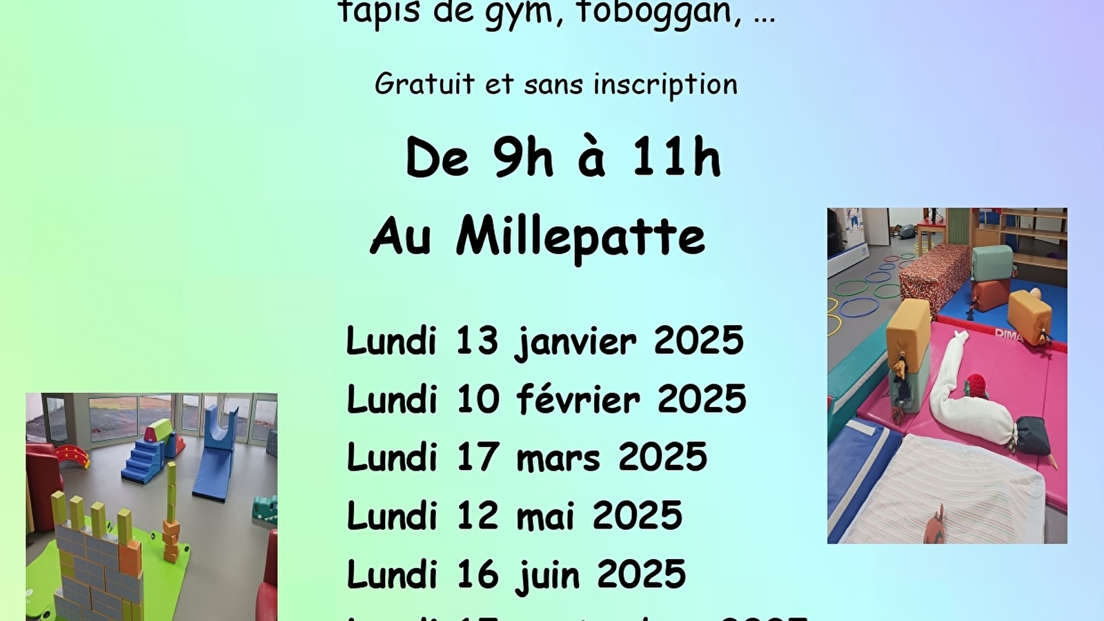 Atelier de motricité