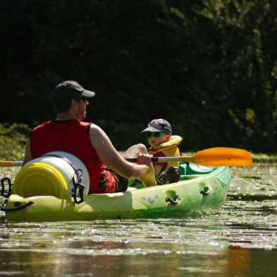 Descente de la Saône en canoës