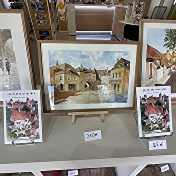 Jérémy Soheylian s'invite dans la vitrine de l'office de tourisme - SEMUR-EN-AUXOIS
