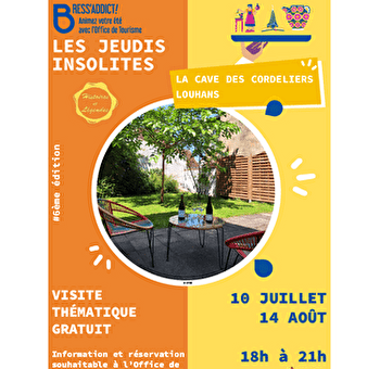 Jeudis insolites : La Cave des Cordeliers - LOUHANS