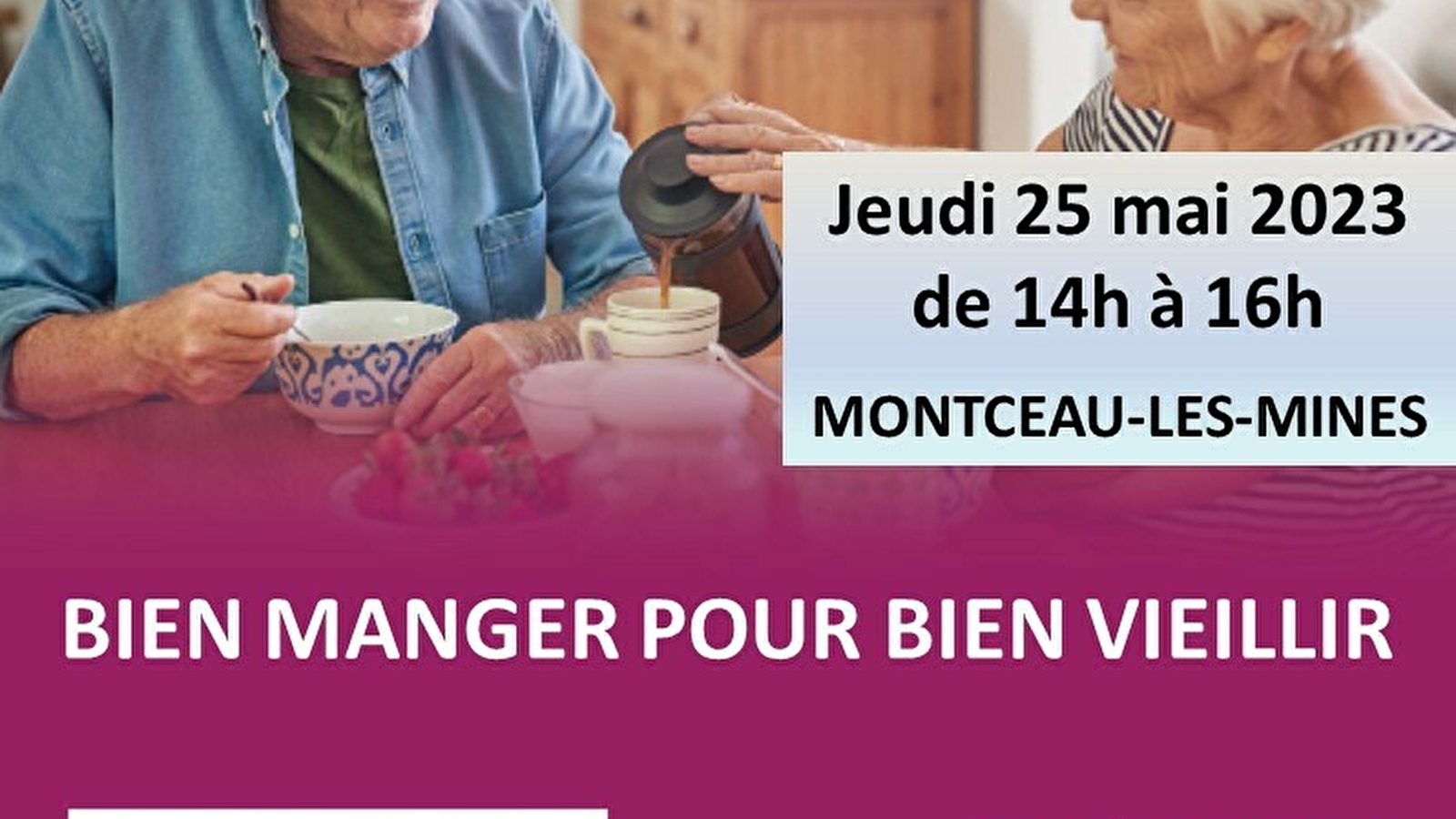 Conférence 'Bien manger pour bien vieillir'