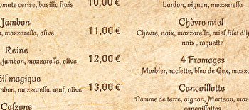 Pizzeria de l'Horloge - NOZEROY