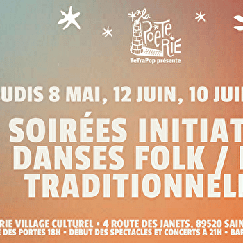 Soirées initiations danses Folk / Néo Traditionnelles - SAINT-SAUVEUR-EN-PUISAYE