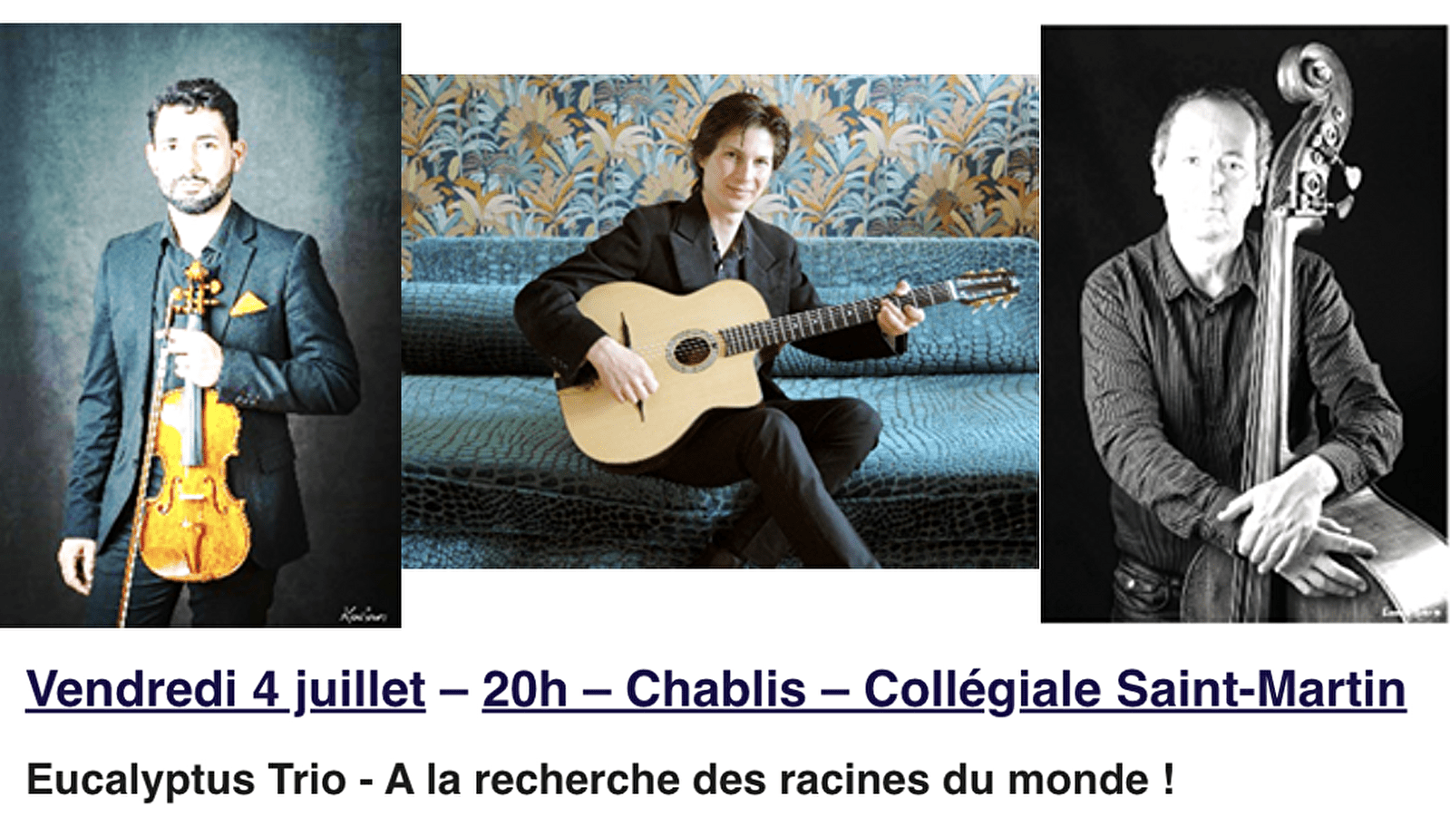Festival du Chablisien - Eucalyptus Trio