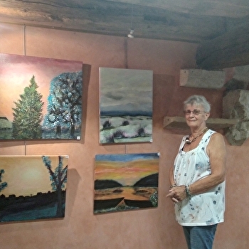 Exposition de peintures de Ch. THIÉBAUD-FOURNIER - VITTEAUX