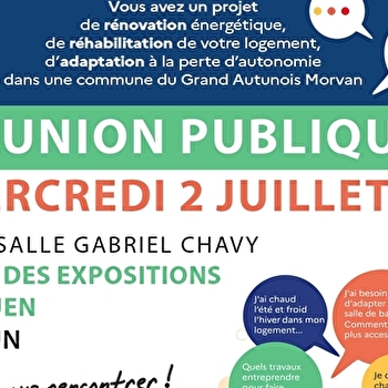 Réunion publique habitat privé - AUTUN