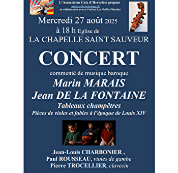 Concert de musique baroque - LA CHAPELLE-SAINT-SAUVEUR