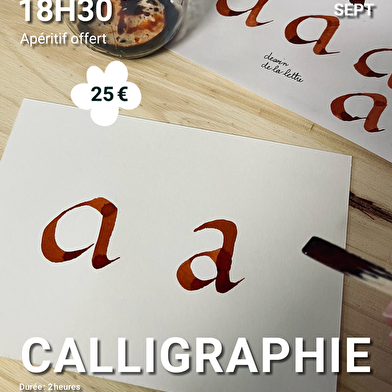Atelier calligraphie