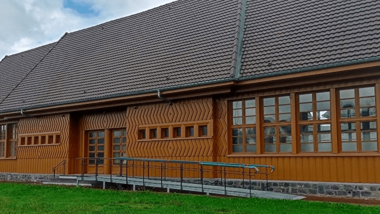 Journée Nationale de l'Architecture - Visite de l'école en bois