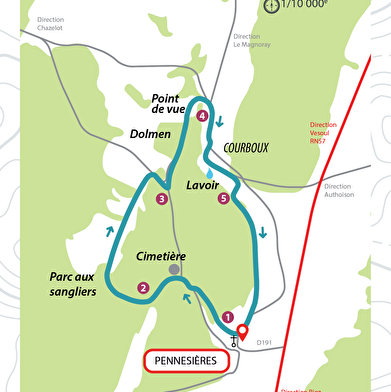 Sentier de la Côte