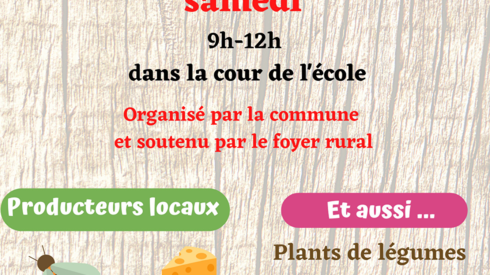 Marché d'Amange