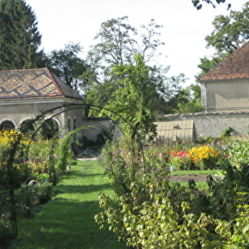 Parc à l'anglaise et jardin de fleurs de l'Abbaye de Bèze - BEZE
