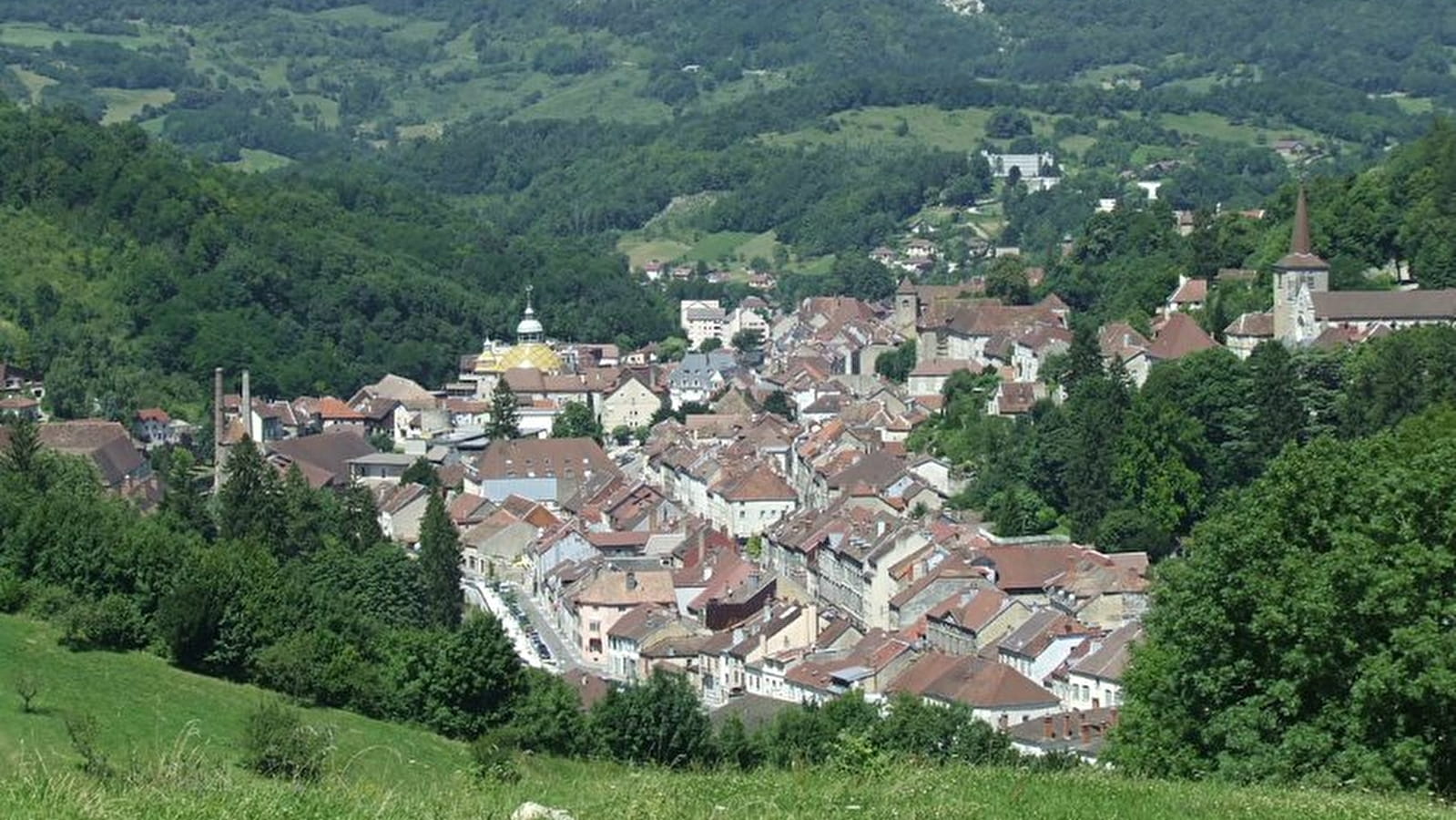 Visite de Salins-les-Bains