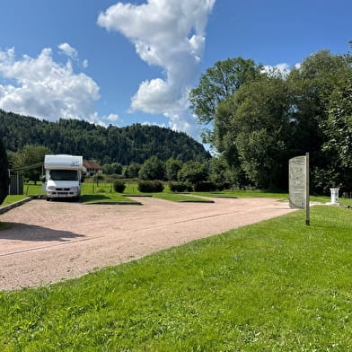Aire de services pour camping-cars