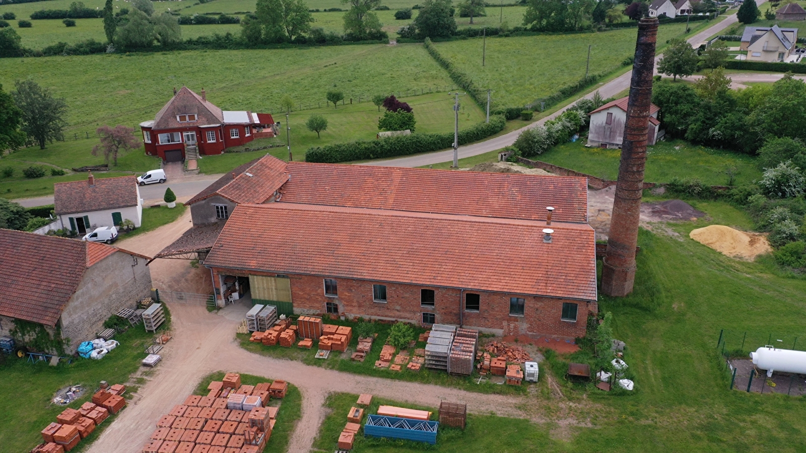 Visite de la tuilerie Laurent