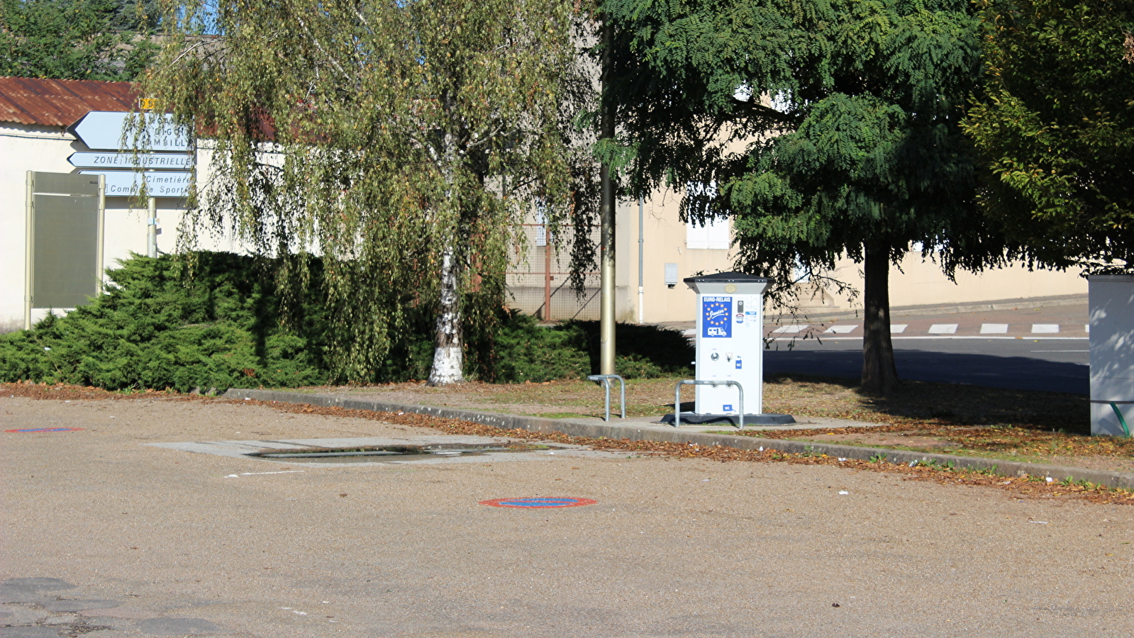 Aire de service pour les camping-cars