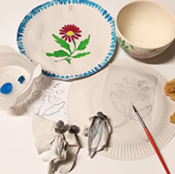 Atelier enfants 'Faïences' - Pochoirs - CHAROLLES