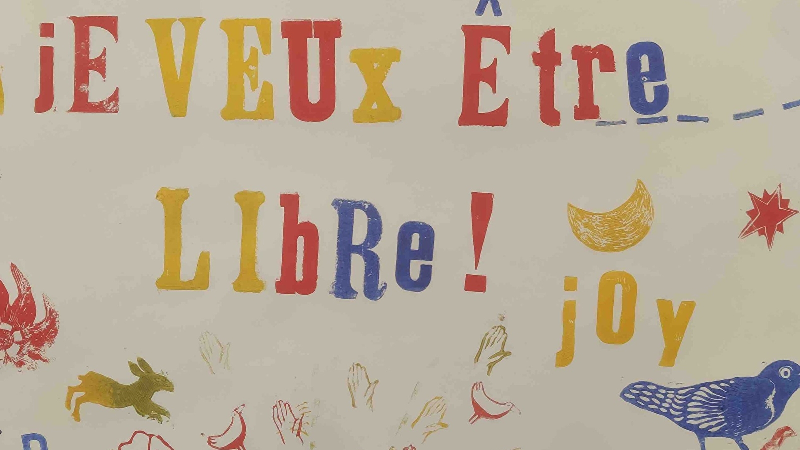Empreintes sur le chemin