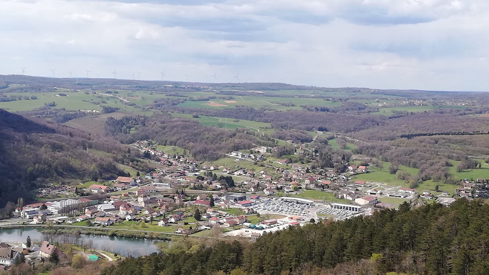 Belvédère des roches de Clerval