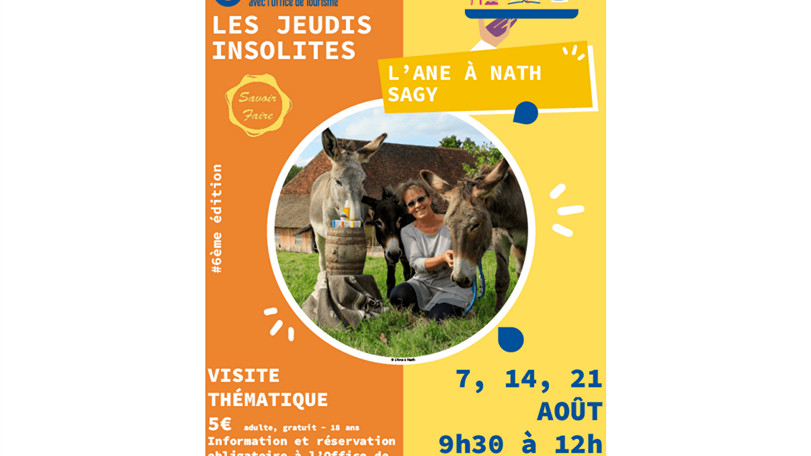 Jeudis insolites : L'Âne à Nath