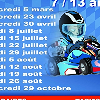 Stage de pilotage 7/13 ans - CHAMPFORGEUIL