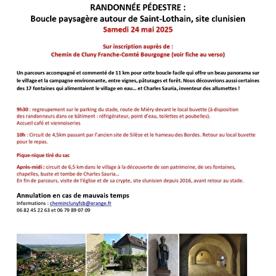 Boucle paysagère autour de Saint-Lothain