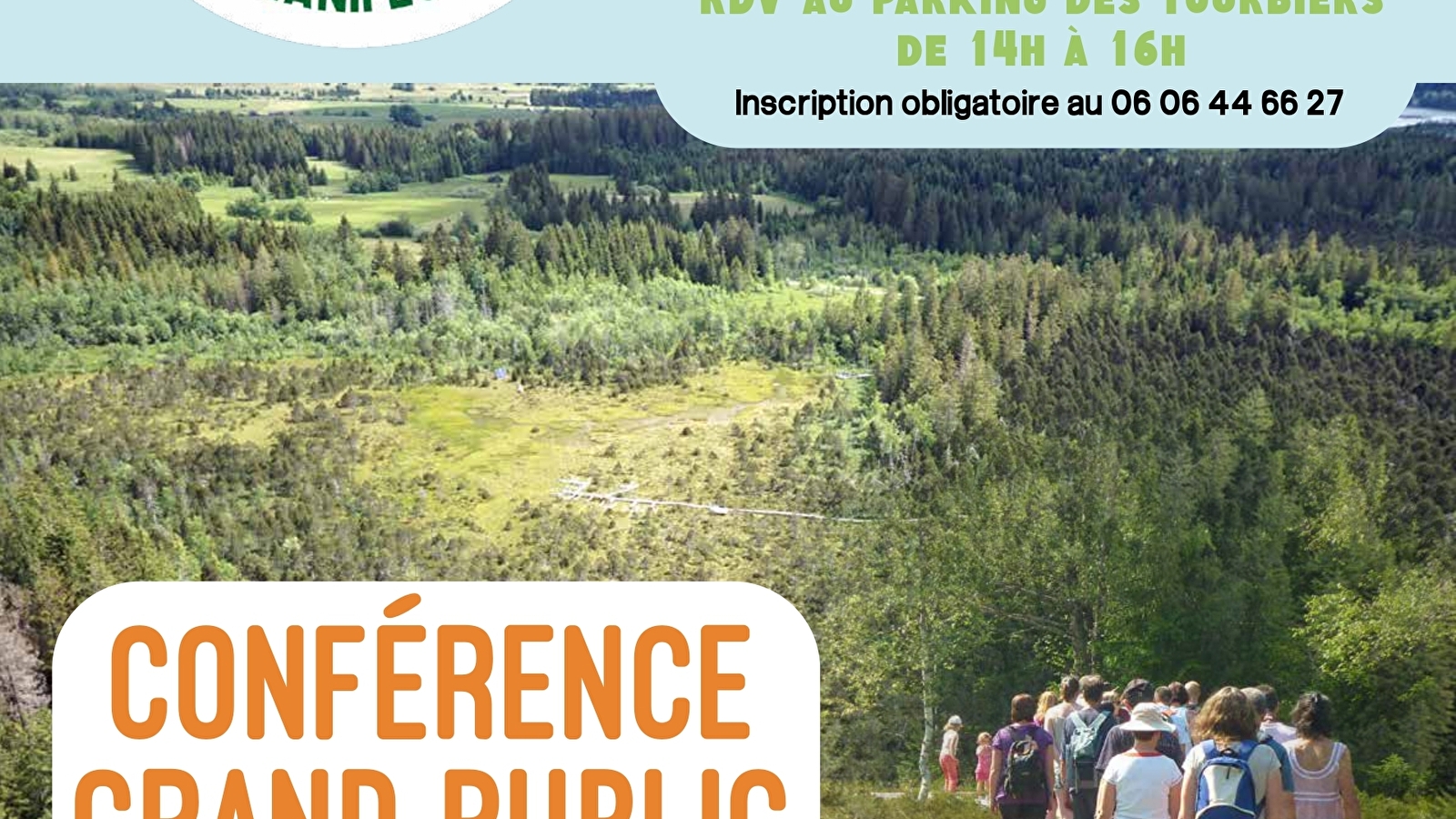 Fête de la Nature - Conférence 'L'eau et le carbone de la tourbière de Frasne'