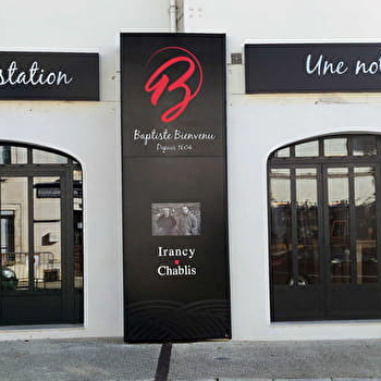Une note de rouge cave Baptiste Bienvenu - CHABLIS