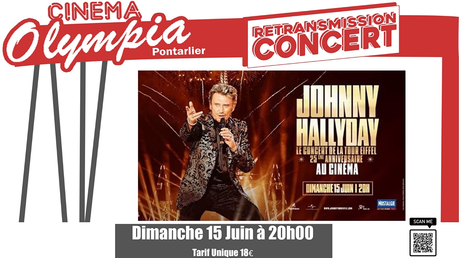 Johnny Hallyday - 25 ans du Concert à la Tour Eiffel
