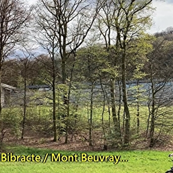 Bibracte - vers les bois du Folin à vélo - SAINT-LEGER-SOUS-BEUVRAY