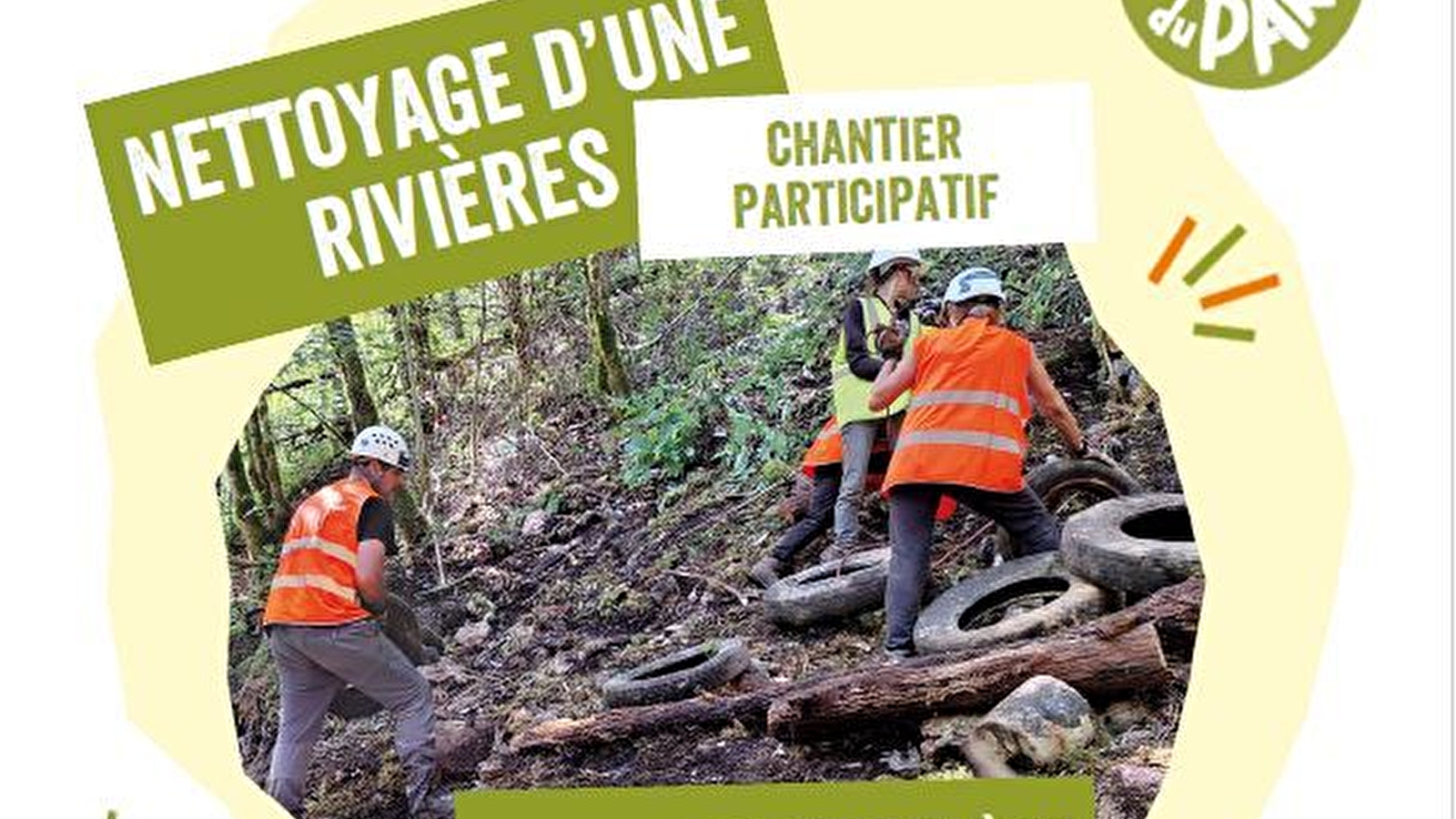 Chantier participatif : Nettoyage d'une rivière du Haut-Jura 