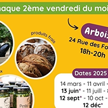 Marché de producteurs bio - ARBOIS