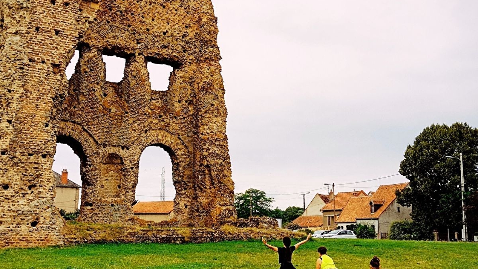 Yoga insolite au temple de Janus