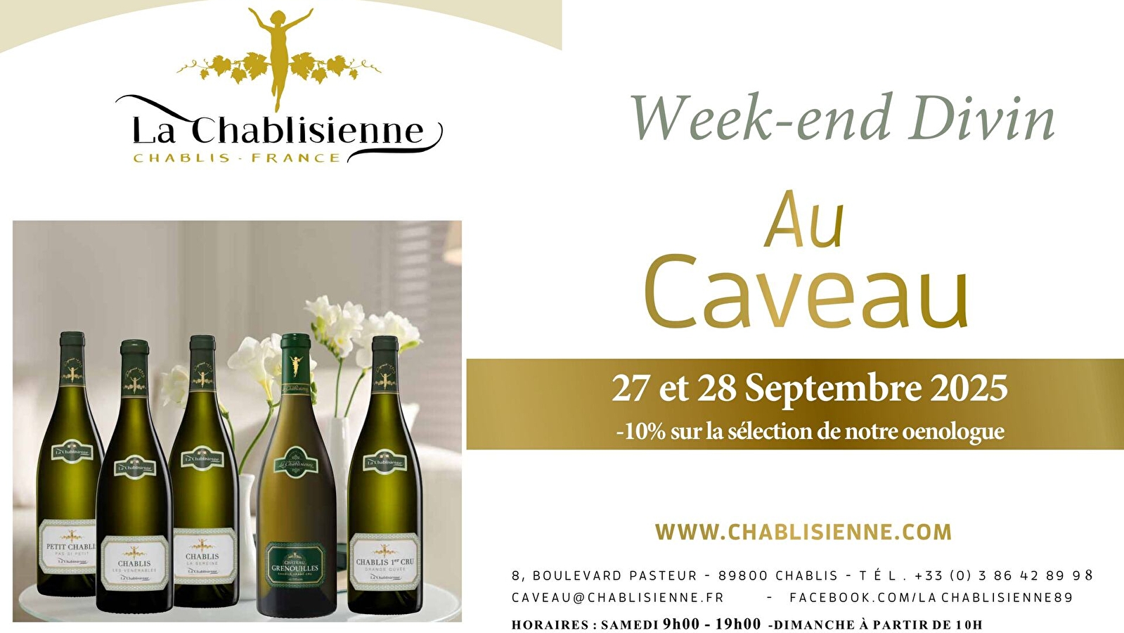 Week-end Divin à La Chablisienne