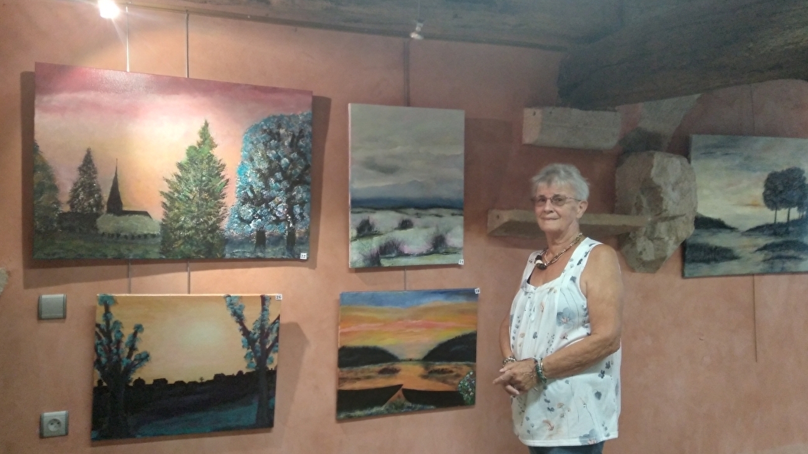 Exposition de peintures de Ch. THIÉBAUD-FOURNIER