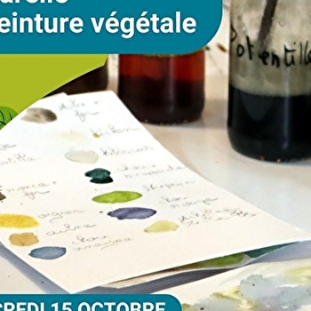 Atelier 'Aquarelle et peinture végétale' - Cosne-Cours-sur-Loire
