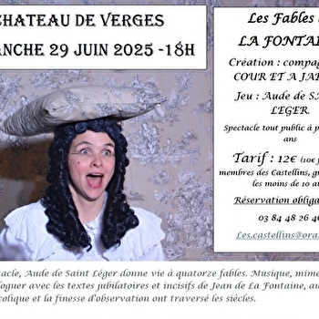 Spectacle 'Les fables de La Fontaine' - VERGES
