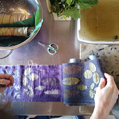 Stage de Teinture Naturelle : Ecoprint