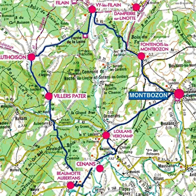 Boucle cyclable n°10 - l'Avant-Doubs