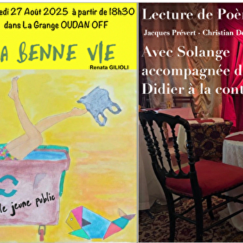 LECTURE DE POEMES - OUDAN