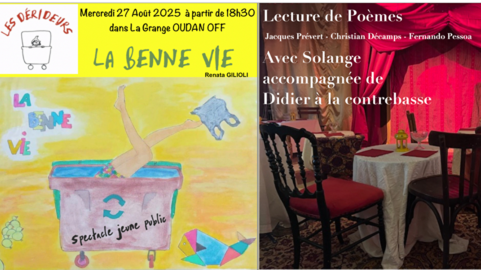 LECTURE DE POEMES