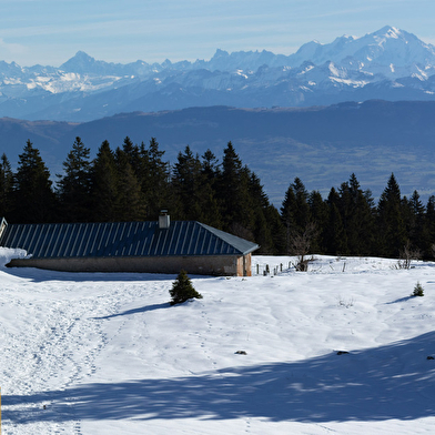 Sentier raquettes de Menthières à la Poutouille