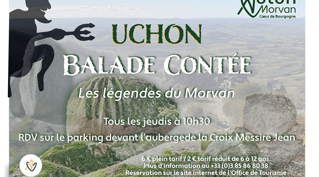 Balade contée - Les légendes du Morvan Du 8 janv au 26 déc 2024