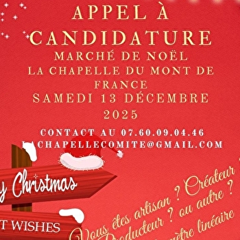 Marché de Noël - LA CHAPELLE-DU-MONT-DE-FRANCE